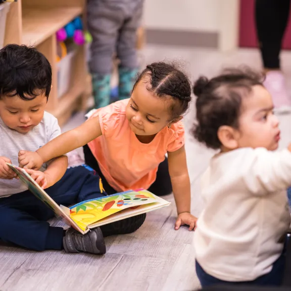 Children playing together