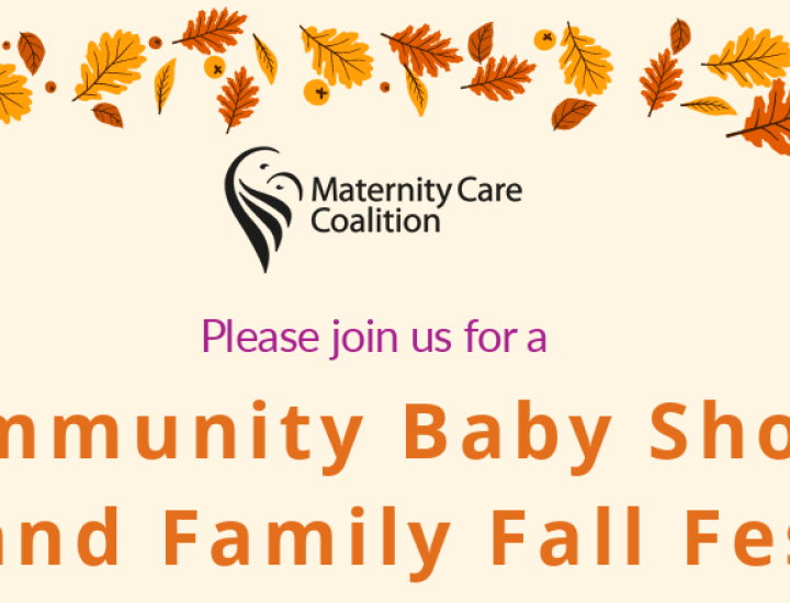 Community baby shower and Family Fall fest